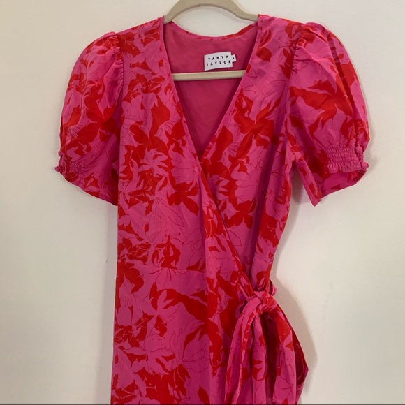 New Tanya Taylor Dorothy Silk Printed 